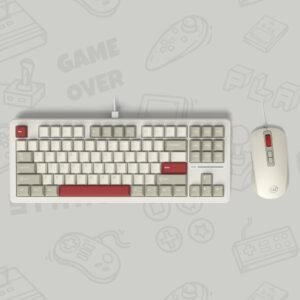 Womier M87 Nostalgia TKL Wired Keyboard and Mouse Combo (2 colors) - Image 2
