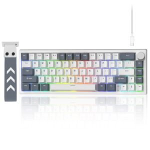 Womier VK66 Pro VIA Support 66-Key Gasket Mechanical Keyboard with Knob - Image 9