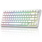 Womier L75 75% Wireless RGB Gasket Mounted Mechanical Keyboard with Knob