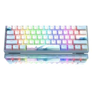 Womier WK61 V2 60% Hot-Swappable RGB Mechanical Wired Gaming Keyboard (4 Colors) - Image 3