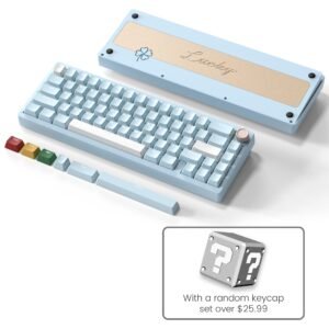 Womier SK65 65% Gasket Mounted Wireless Aluminum Keyboard with Knob (4 Colors) - Image 9