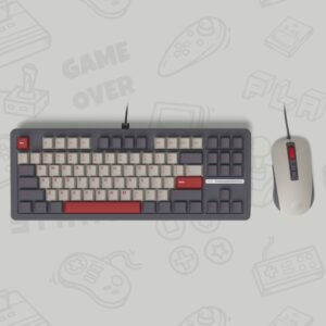 Womier M87 Nostalgia TKL Wired Keyboard and Mouse Combo (2 colors) - Image 3