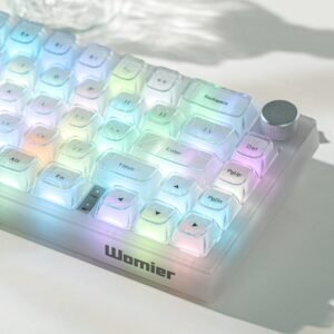 Womier Q61 V2 VIA Support 65% Wireless Mechanical Keyboard with Knob - Image 2