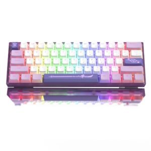 Womier WK61 V2 60% Hot-Swappable RGB Mechanical Wired Gaming Keyboard (4 Colors) - Image 5