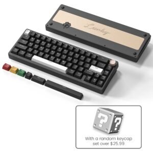 Womier SK65 65% Gasket Mounted Wireless Aluminum Keyboard with Knob (4 Colors) - Image 11