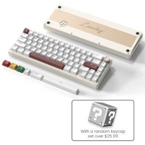 Womier SK65 65% Gasket Mounted Wireless Aluminum Keyboard with Knob (4 Colors) - Image 12