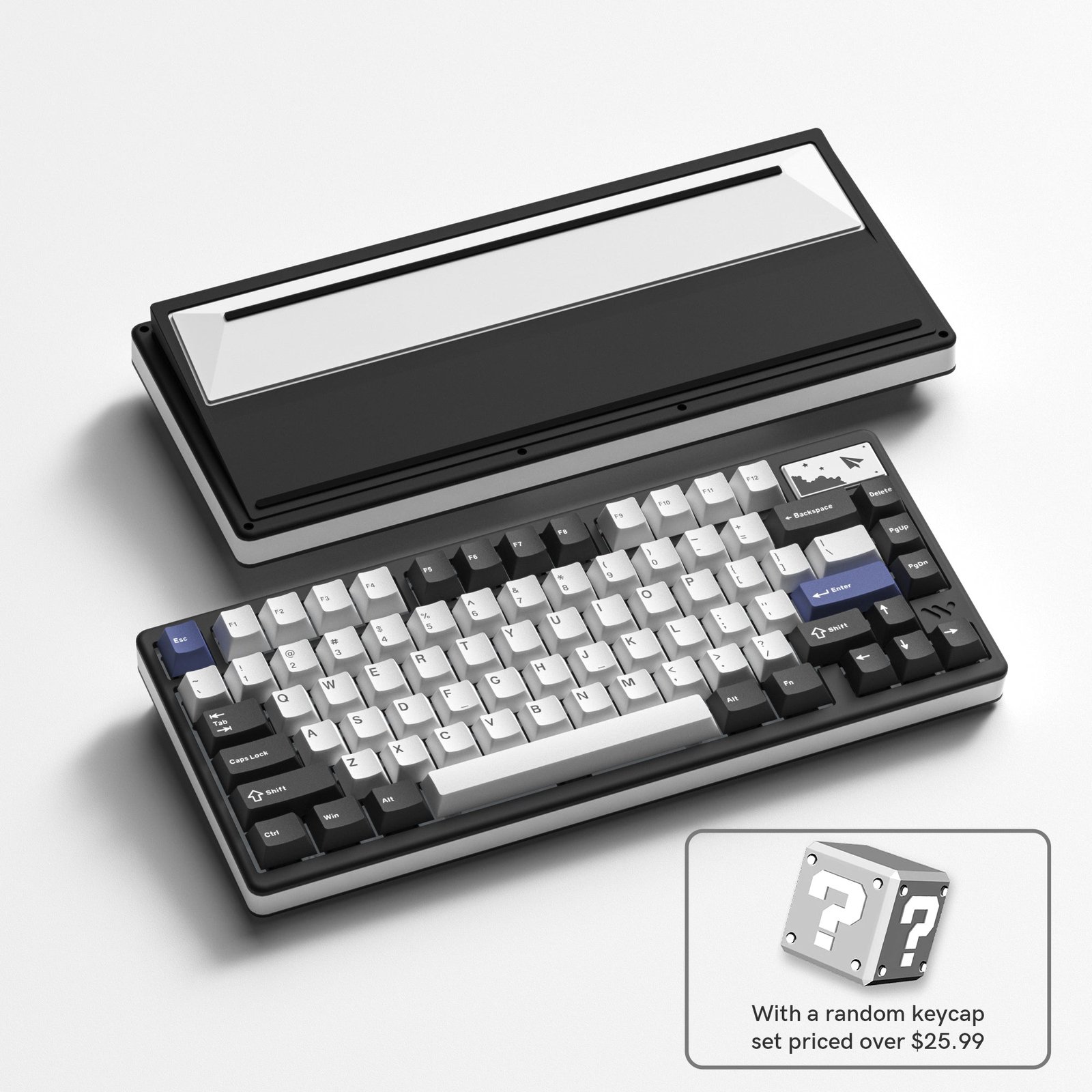 Womier SK71 Pro 75% VIA Support Wireless Aluminum Mechanical Keyboard - Image 16