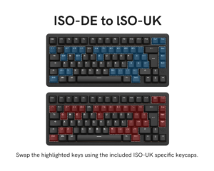 Womier SK75 75% VIA Support Wireless Aluminum Custom Keyboard (ANSI/ISO) - Image 11