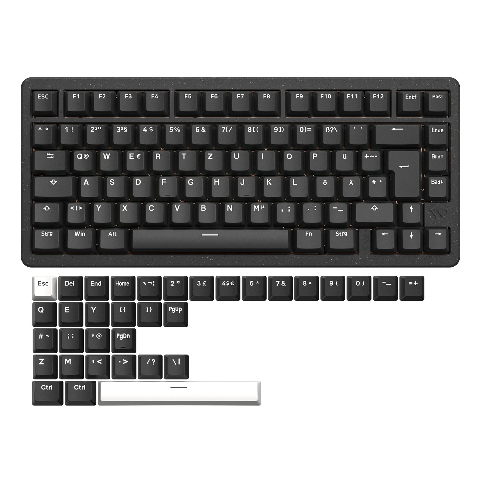 Womier SK75 75% VIA Support Wireless Aluminum Custom Keyboard (ANSI/ISO) - Image 8