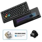 Womier SK75 TMR Wireless Magnetic Switch Aluminum Keyboard
