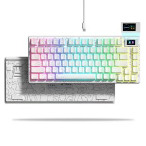Womier SK80 Gasket Mounted 75% Mechanical Keyboard with Multimedia Display - Image 4