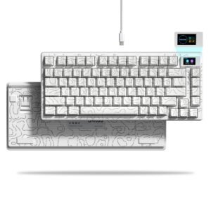 Womier SK80 Gasket Mounted 75% Mechanical Keyboard with Multimedia Display - Image 5
