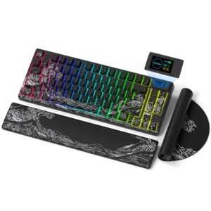 Womier SK80 Pro Themed 75% Wireless Mechanical Keyboard with Multimedia Display - Image 13