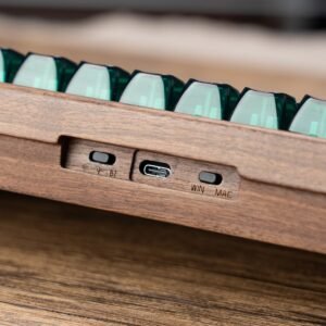 Womier WD75 75% VIA Support Wireless Wooden Keyboard - Image 7