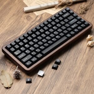 Womier WD75 75% VIA Support Wireless Wooden Keyboard - Image 3