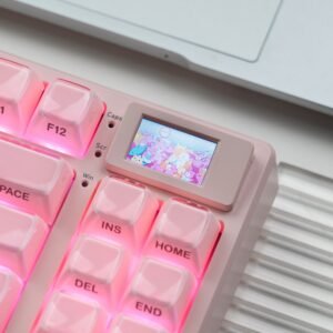 Womier SK80 Pro Themed 75% Wireless Mechanical Keyboard with Multimedia Display - Image 3