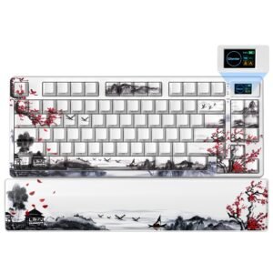 Womier SK80 Pro Themed 75% Wireless Mechanical Keyboard with Multimedia Display - Image 12