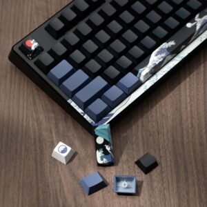 Womier SK80 Pro Themed 75% Wireless Mechanical Keyboard with Multimedia Display - Image 9